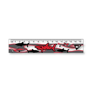 Ruler 15 cm "YES" /370595/ "Shark" (1/20/100)
