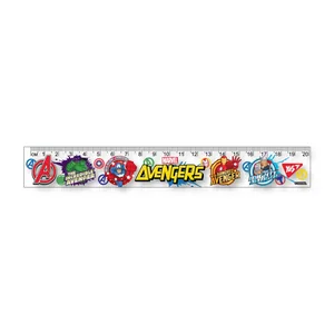 Ruler 20cm "YES" /370624/ "Marvel.Avengers" (1/20/100/1000)