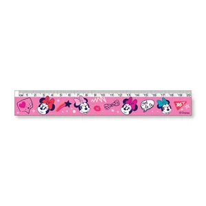 Ruler 20cm "YES" /370621/ "Minnie Mouse" (1/20/100/1000)