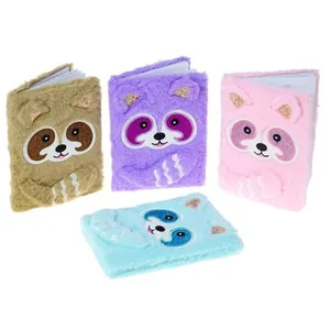 Fluffy notebook A5/80 "JO" /MRB2219-2/ "Bear" # 80g, mix (1/60/120)