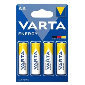 Батарейка "VARTA" /LR6/4bl/410/ ENERGY, 1,5V, лужна, пальчикова (4/80)