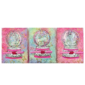 Fluffy notepad A5/80 "JO" /2219-19MRB/ "Unicorn" # 80g, mix (1/60/120)