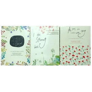Notebook 12.4*16.8/128 sheets "JO" /LB36K41-1419/ "Flowers" mix (1/22/88)